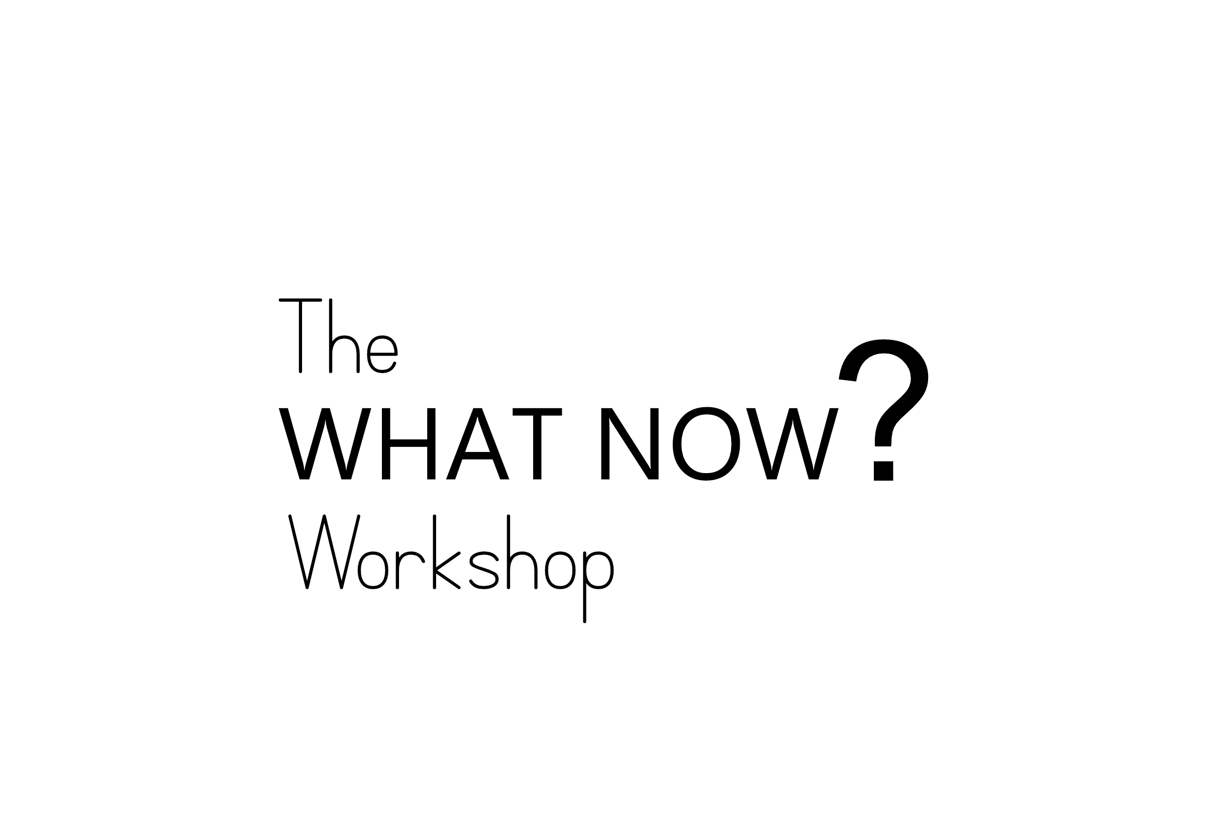The What Now? Workshop logo